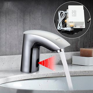 Сенсорный смеситель для раковины Gappo G518 хром